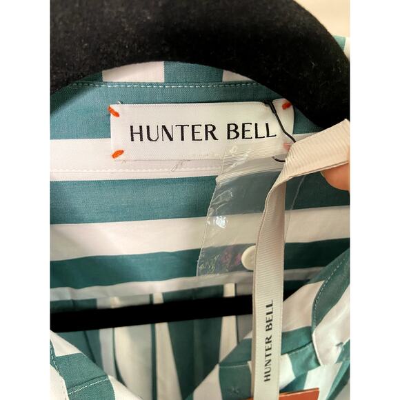 Hunter Bell Miles Stripe Shirt size S small - Picture 5 of 8